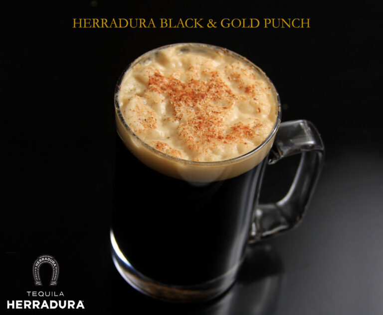 Black and Gold Punch (Steelers Cocktail)