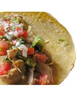 Pollo Asado Tacos