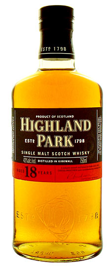 Highland Park 18 Year Old Scotch Review