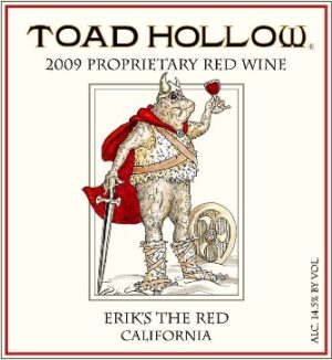 Toad’s Hollow Erik’s the Red – Wine Wednesday