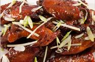 Bourbon Apple Glazed Chicken Wings