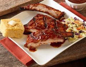 Cream Soda Braised Ribs with Chipotle Spiced Rum BBQ Sauce