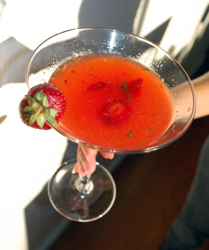 Strawberry Tarragon Cocktail